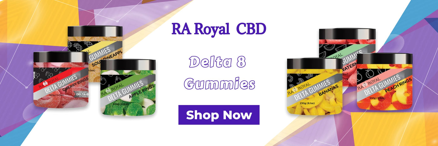 RA Royal CBD Delta 8 THC Gummies